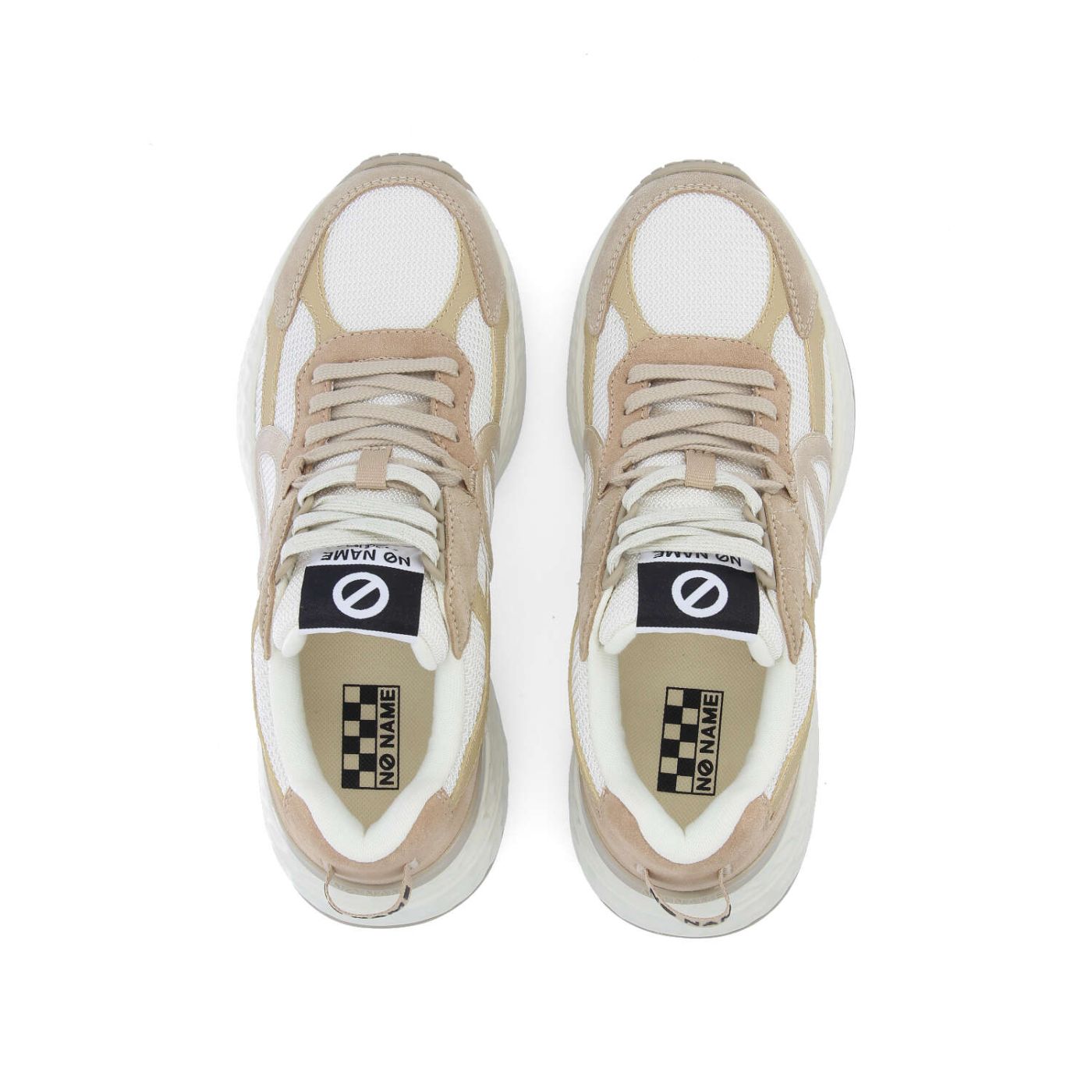 CARTER 2.0 RUNNER W - KNIT/SDE/SDE - OFF WHITE/BEIGE/PALE PINK